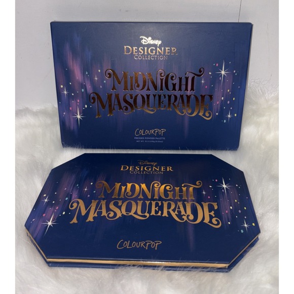 ColourPop Disney Princess Midnight Masquerade Eyeshadow Palette | Glitter - Picture 1 of 6